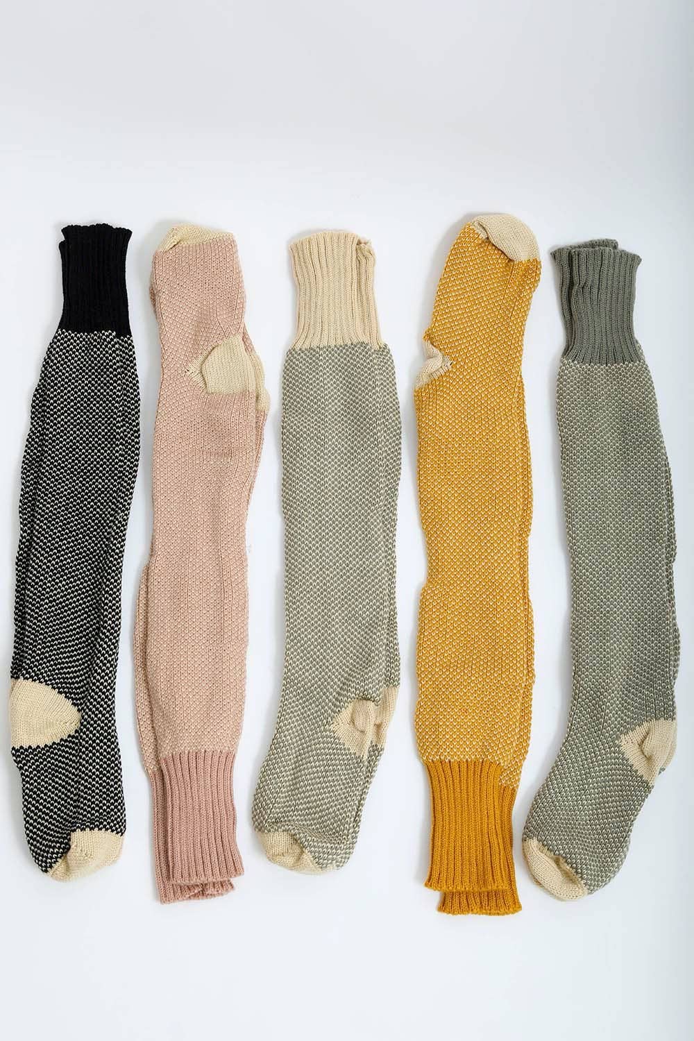 Warm & Soft Open Work Knit Lounge Socks 🧦: Pink