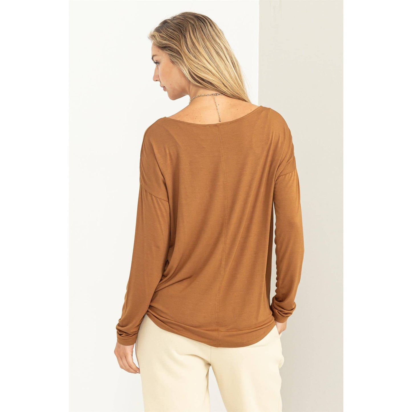 LONG SLEEVE POCKET TEE