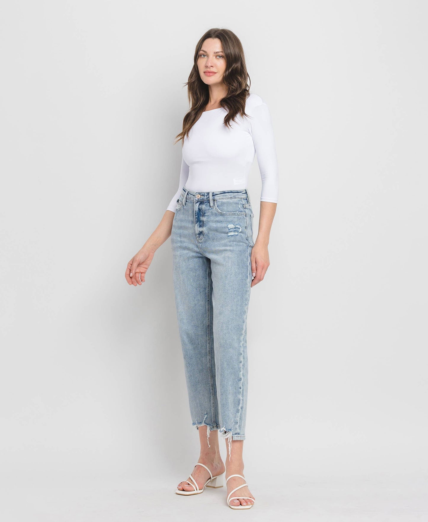 SUPER HIGH RISE BARREL JEANS