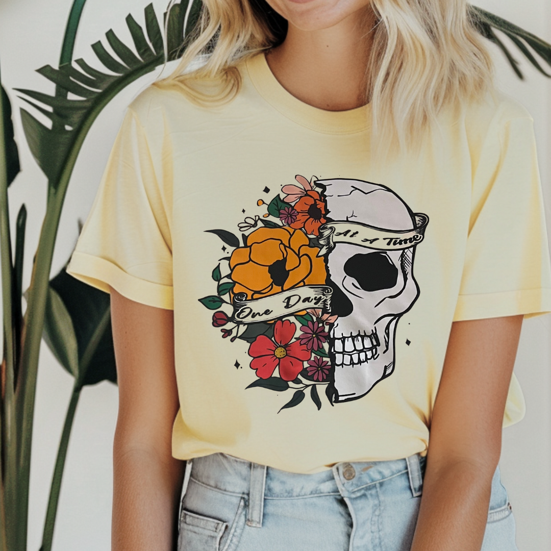 One Day Skull T-Shirt