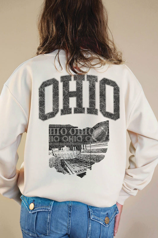 OHIO STATE GRAPHIC BRUSHED SWEATSHIRTS