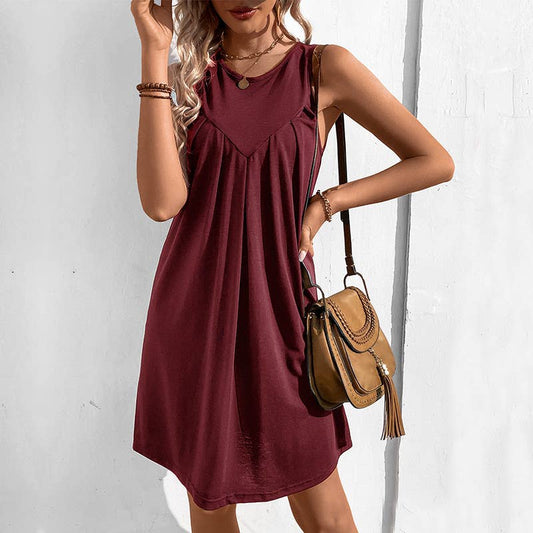 Sleeveless Tank Top Dress