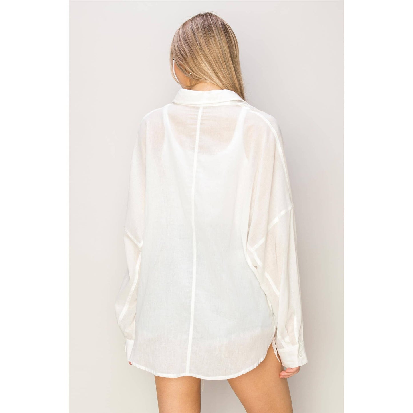 Oversized Button Down Shirt