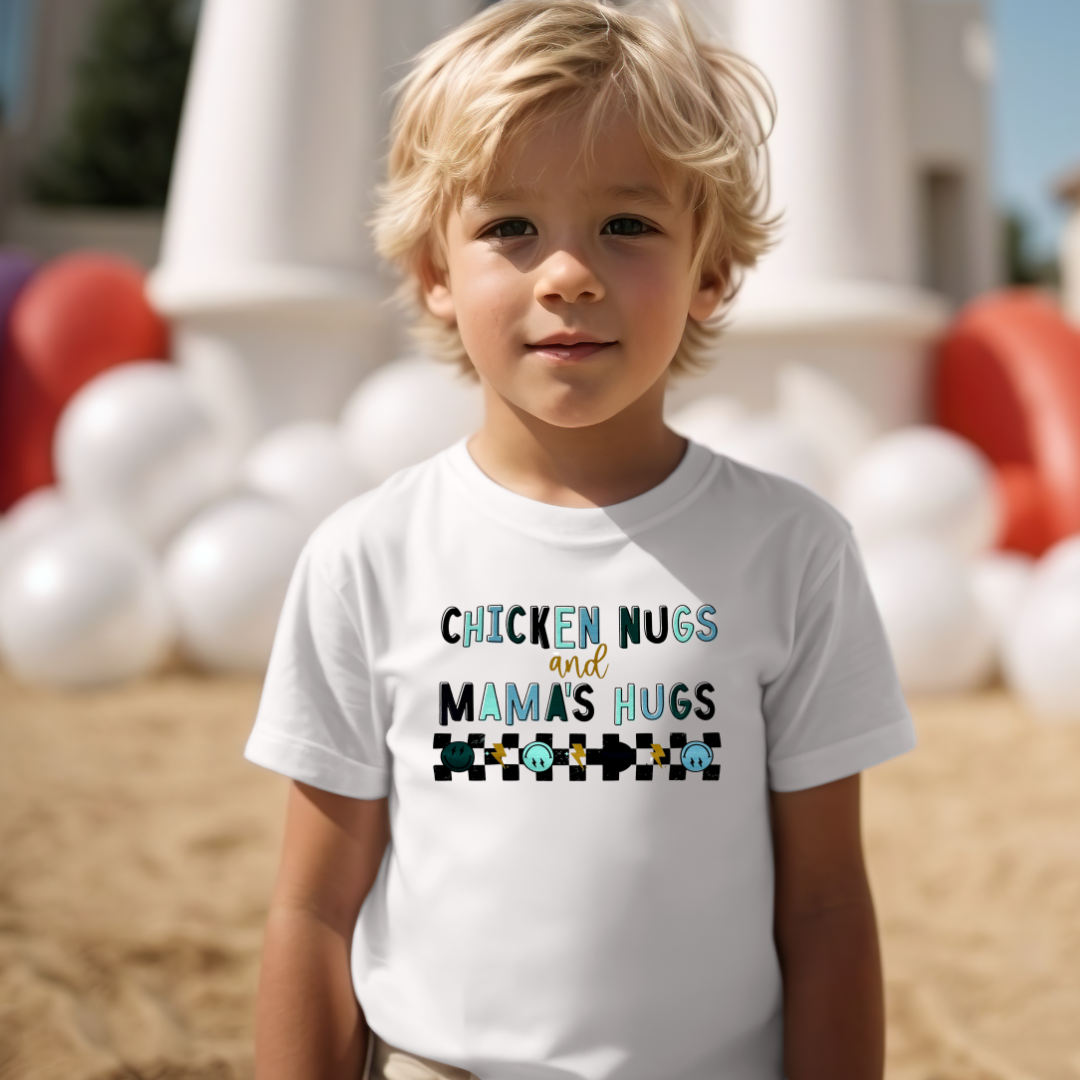 Chicken Nugs and Mama's Hugs T-Shirt