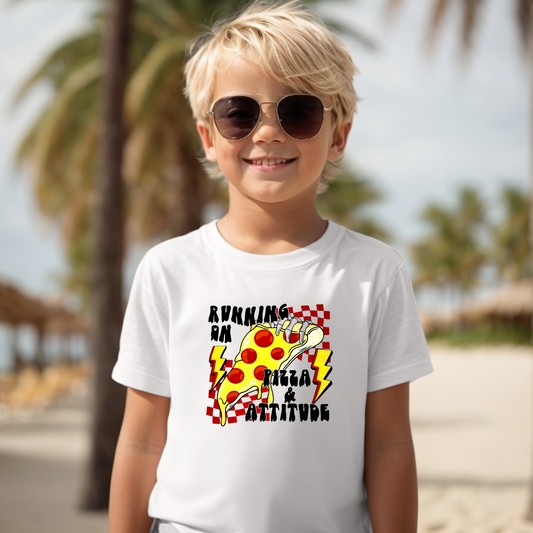 Running on Pizza & Attitude T-Shirt