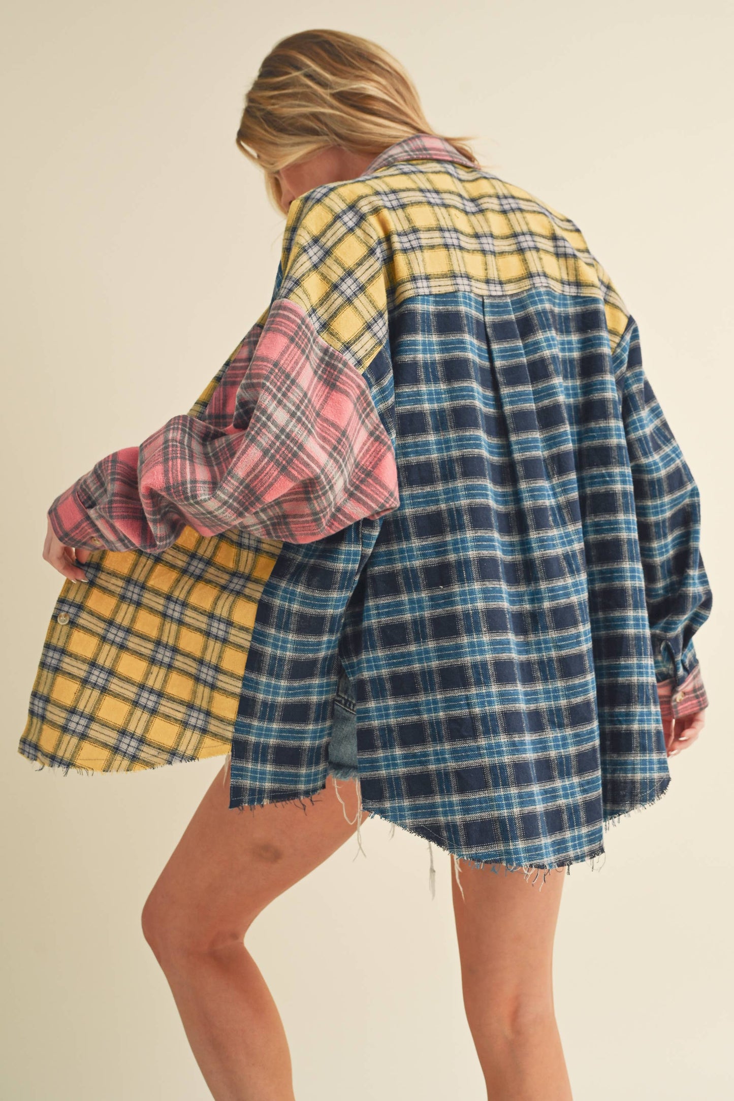 Neela Multi Color Plaid Flannel