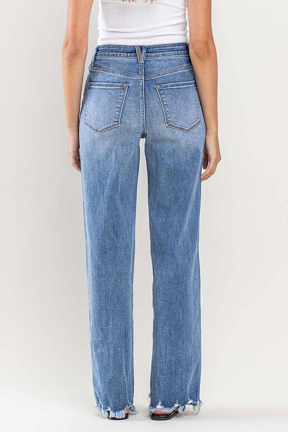 TUMMY CONTROL 90'S SUPER HIGH RISE JEANS