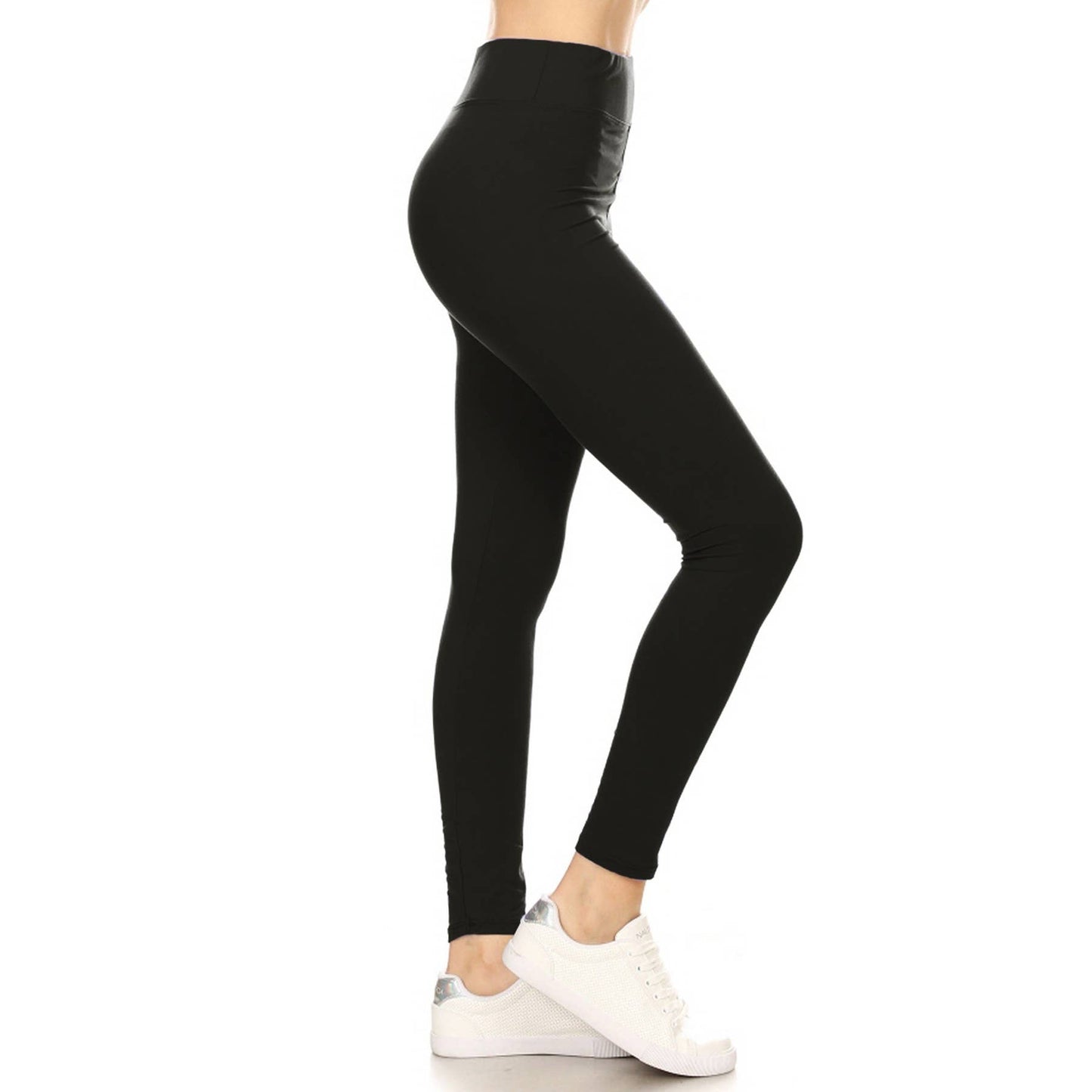 3" Yoga Band Buttery Soft Solid Leggings